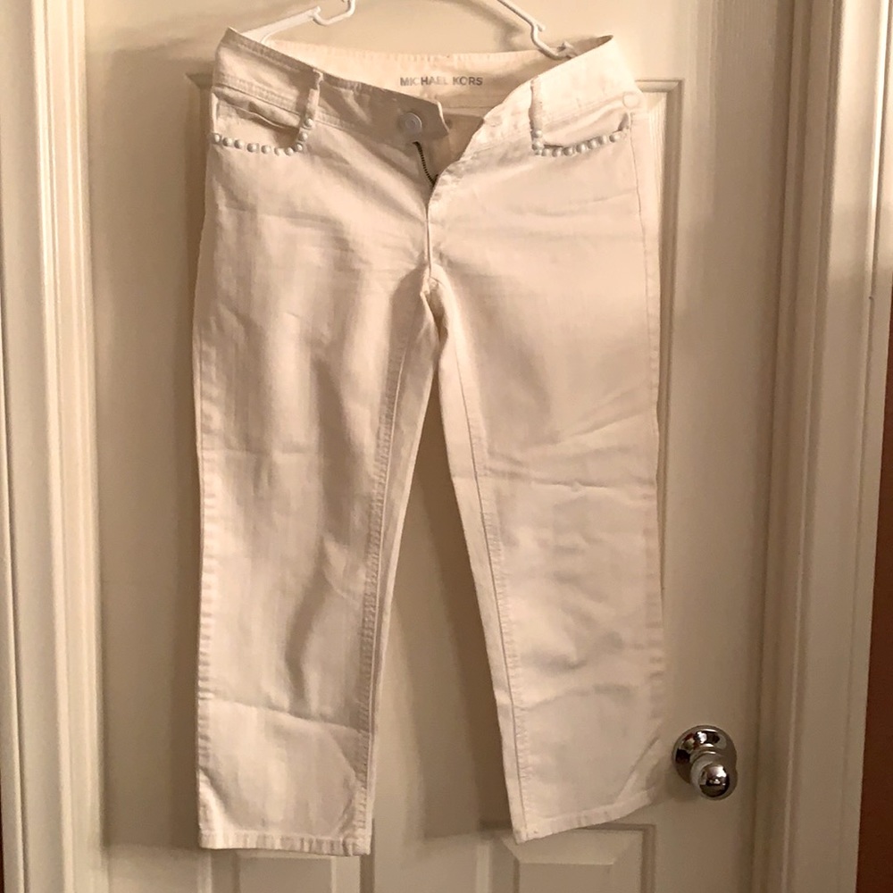 Michael Kors Capri White Jeans